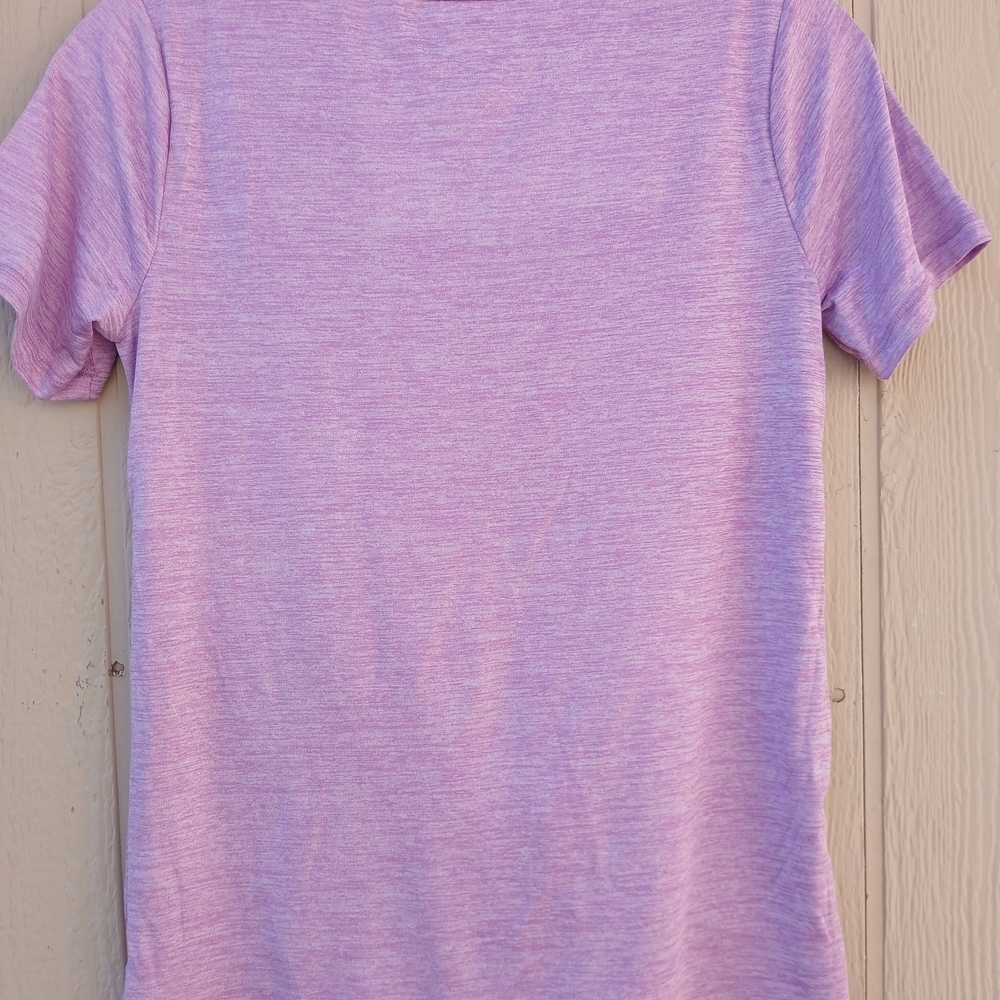 All in Motion Lavender Twist-Front Tee - Picture 5 of 8